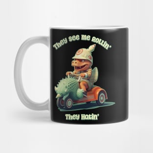 They See Me Rollin' Soccer Mom and Dad Mug